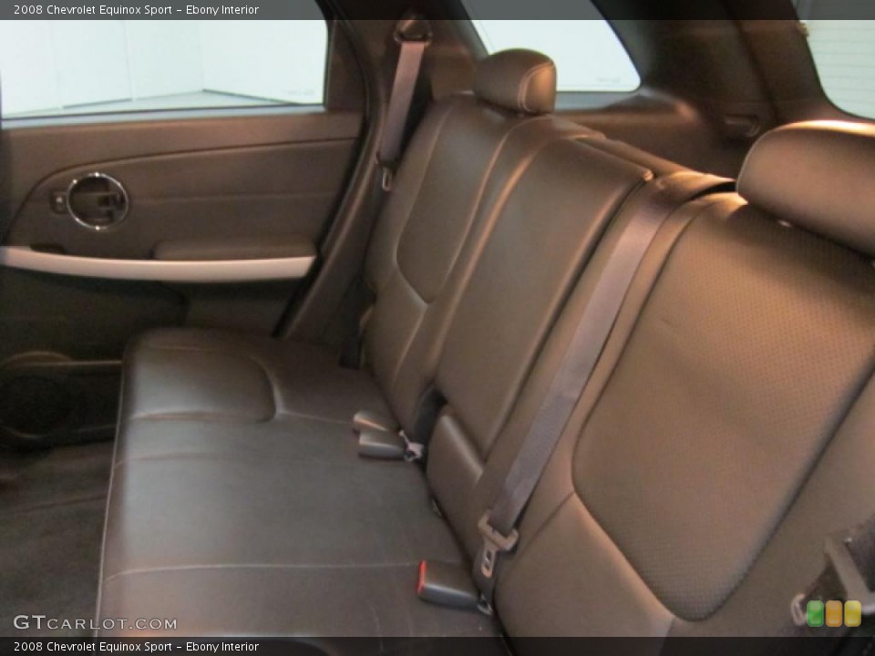 Ebony Interior Photo for the 2008 Chevrolet Equinox Sport #46462650