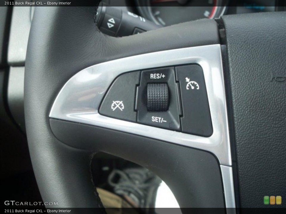 Ebony Interior Controls for the 2011 Buick Regal CXL #46464564
