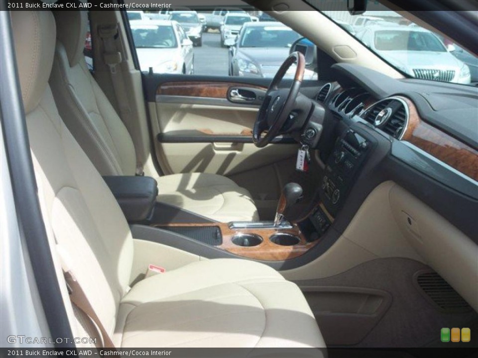 Cashmere/Cocoa Interior Photo for the 2011 Buick Enclave CXL AWD #46465227