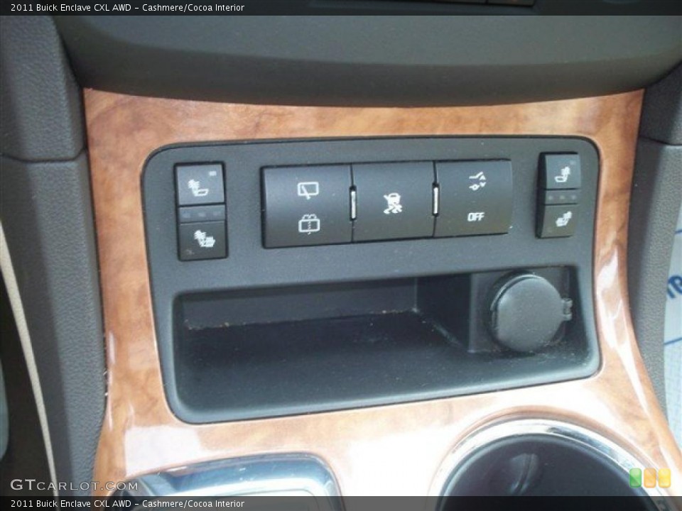 Cashmere/Cocoa Interior Controls for the 2011 Buick Enclave CXL AWD #46465383