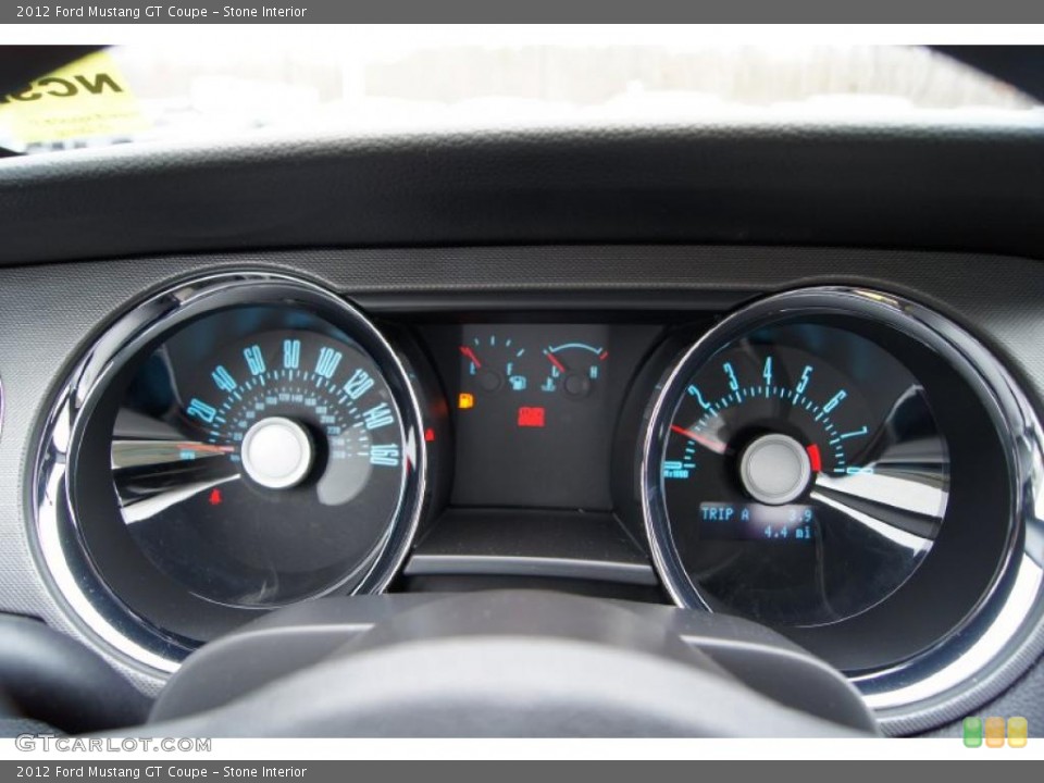 Stone Interior Gauges for the 2012 Ford Mustang GT Coupe #46465767