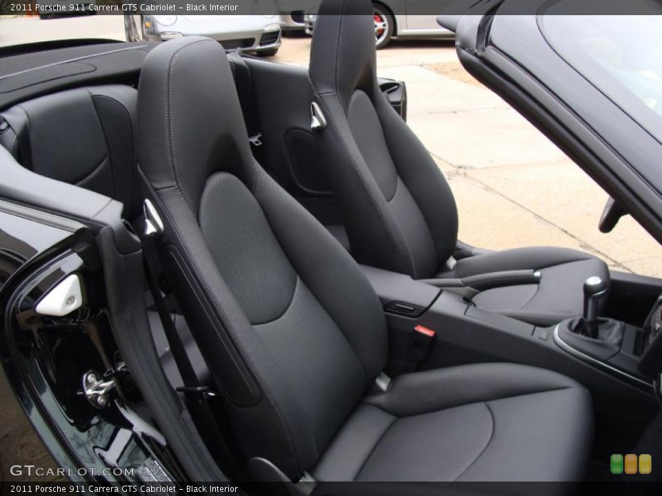 Black Interior Photo for the 2011 Porsche 911 Carrera GTS Cabriolet #46466406