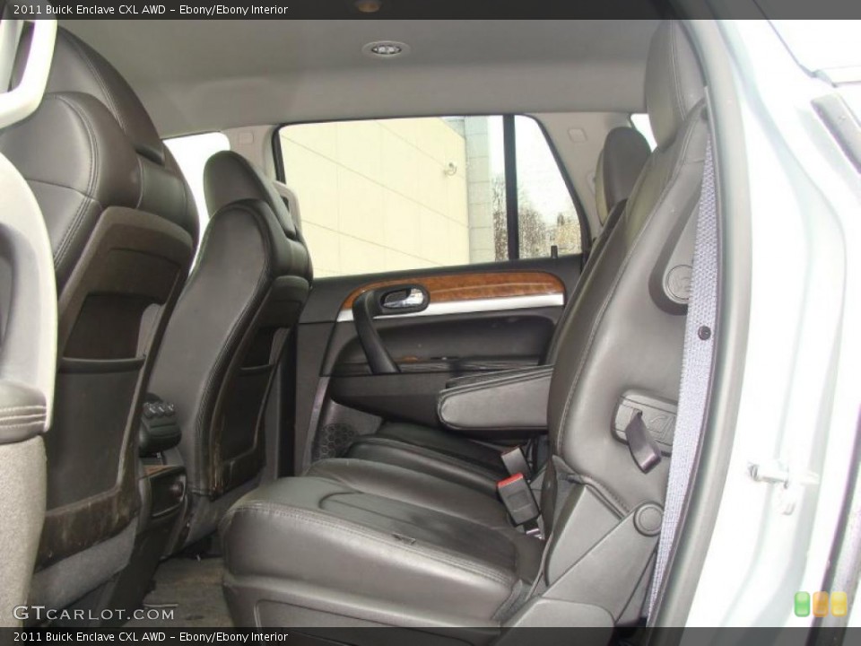 Ebony/Ebony Interior Photo for the 2011 Buick Enclave CXL AWD #46466547