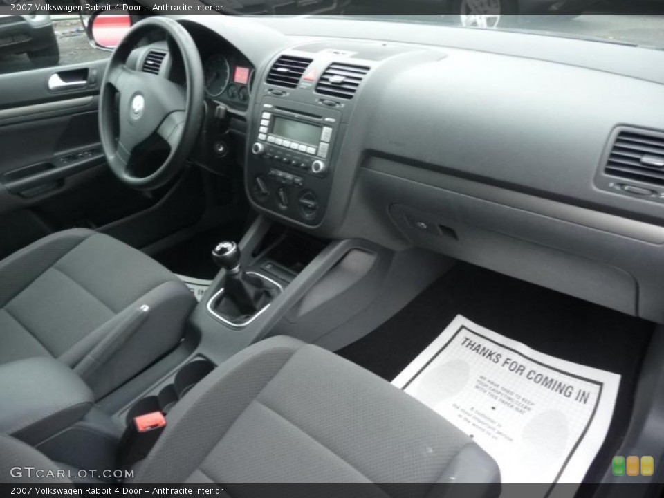 Anthracite Interior Photo for the 2007 Volkswagen Rabbit 4 Door #46467138