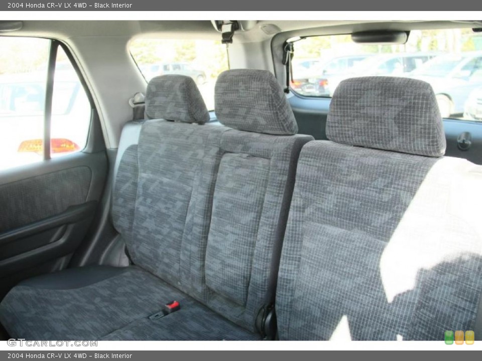 Black Interior Photo for the 2004 Honda CR-V LX 4WD #46468170
