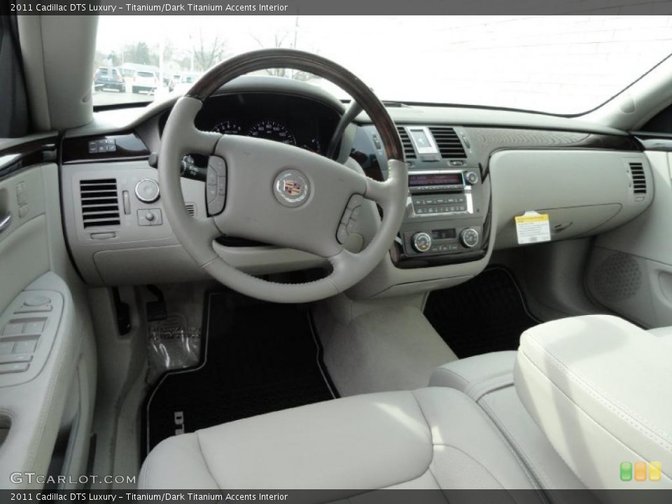 Titanium/Dark Titanium Accents Interior Dashboard for the 2011 Cadillac DTS Luxury #46468962