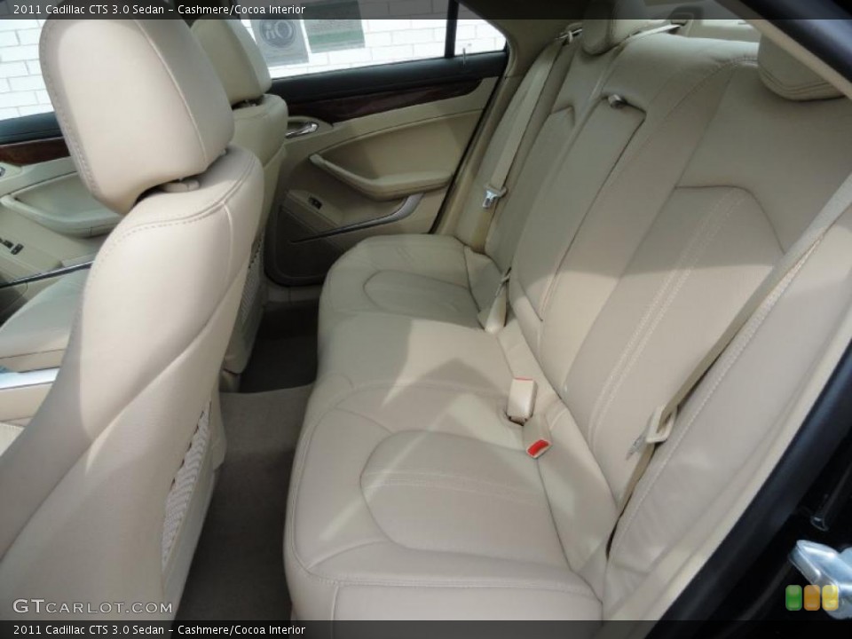 Cashmere/Cocoa Interior Photo for the 2011 Cadillac CTS 3.0 Sedan #46469538