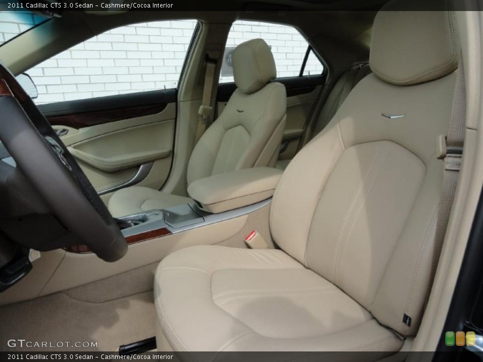 Cashmere/Cocoa Interior Photo for the 2011 Cadillac CTS 3.0 Sedan #46469568