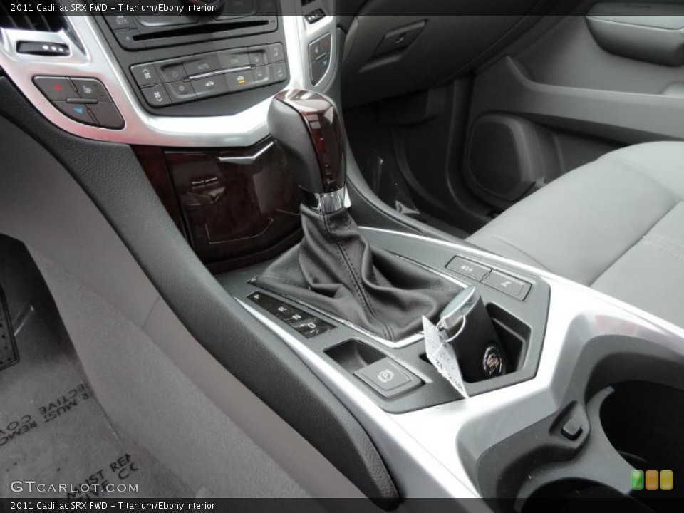 Titanium/Ebony Interior Transmission for the 2011 Cadillac SRX FWD #46469988