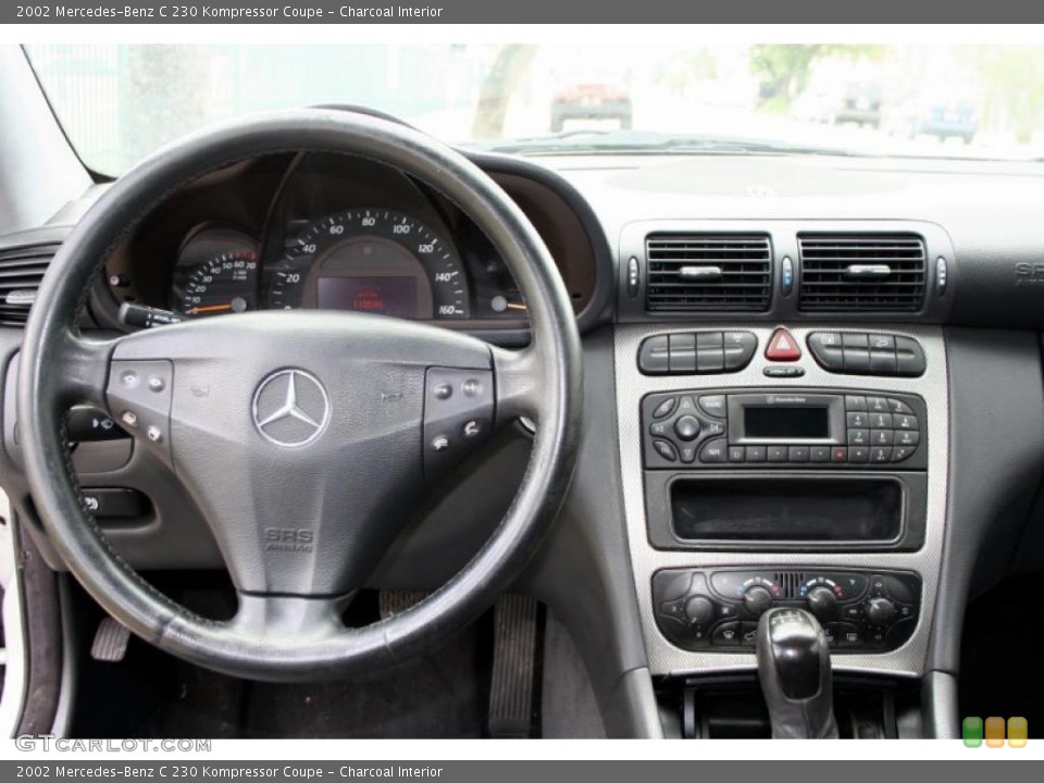 Charcoal Interior Dashboard for the 2002 Mercedes-Benz C 230 Kompressor Coupe #46470054