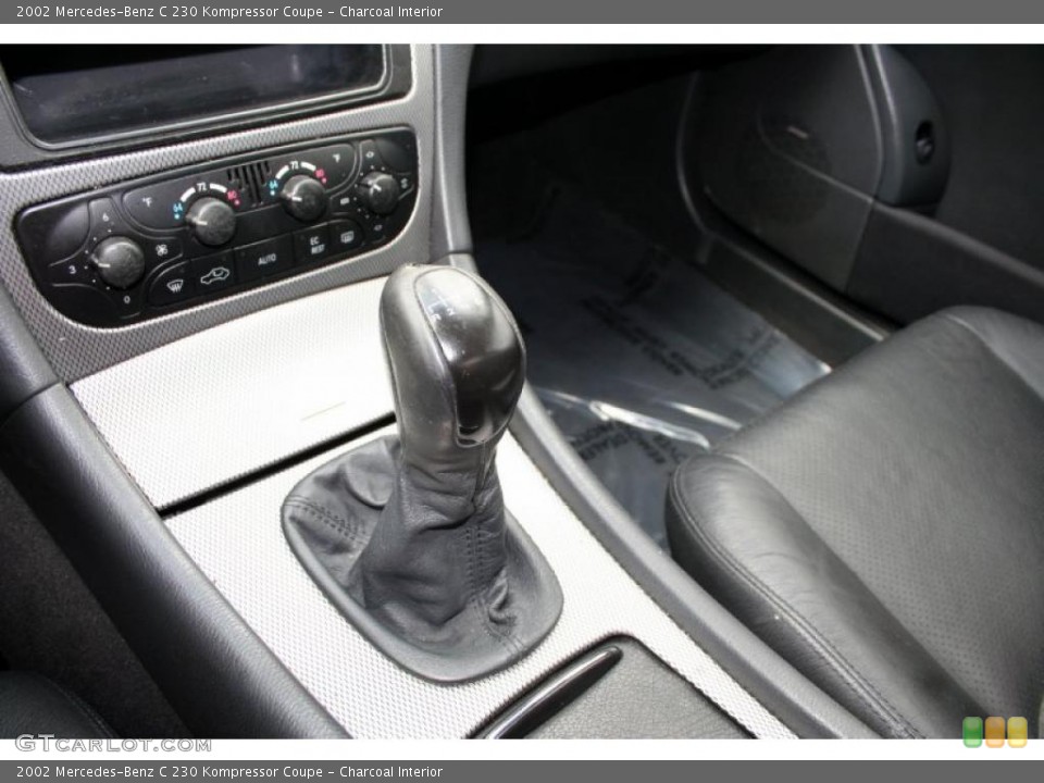 Charcoal Interior Transmission for the 2002 Mercedes-Benz C 230 Kompressor Coupe #46470396