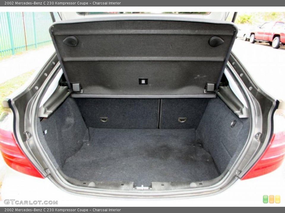 Charcoal Interior Trunk for the 2002 Mercedes-Benz C 230 Kompressor Coupe #46470477