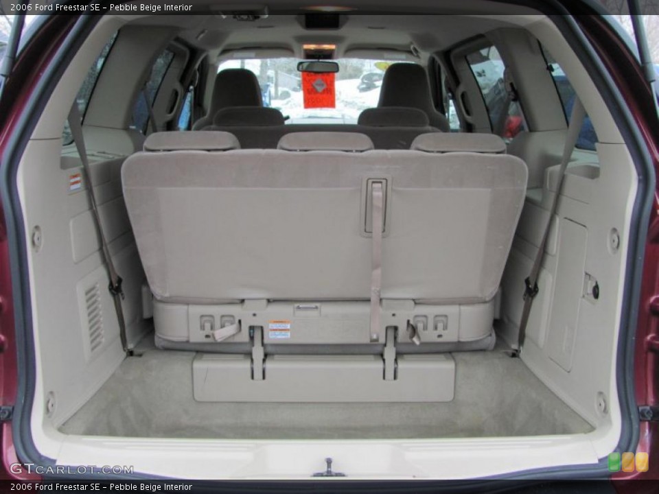 Pebble Beige Interior Trunk for the 2006 Ford Freestar SE #46471122