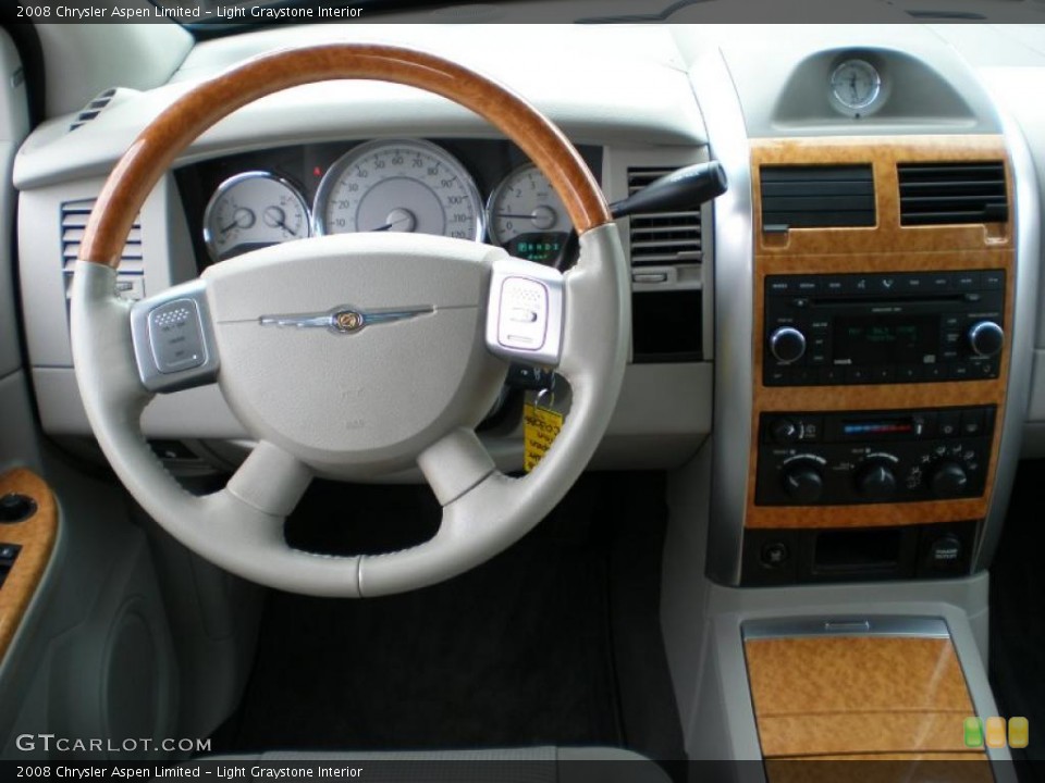Light Graystone Interior Dashboard for the 2008 Chrysler Aspen Limited #46471209