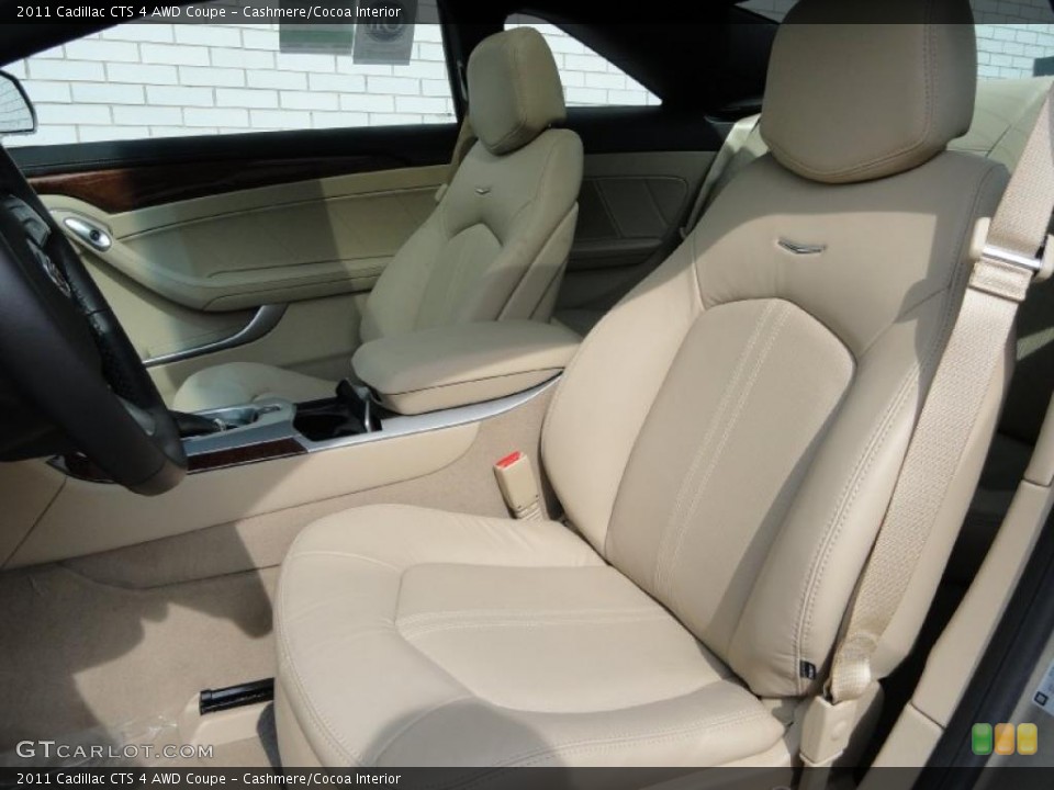 Cashmere/Cocoa Interior Photo for the 2011 Cadillac CTS 4 AWD Coupe #46471530