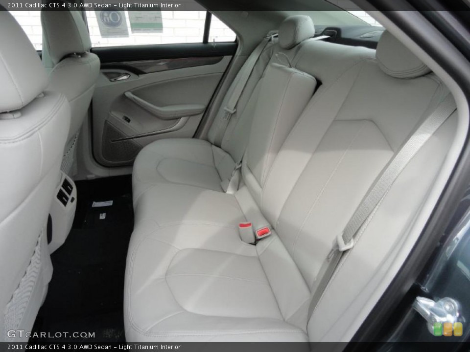 Light Titanium Interior Photo for the 2011 Cadillac CTS 4 3.0 AWD Sedan #46471845