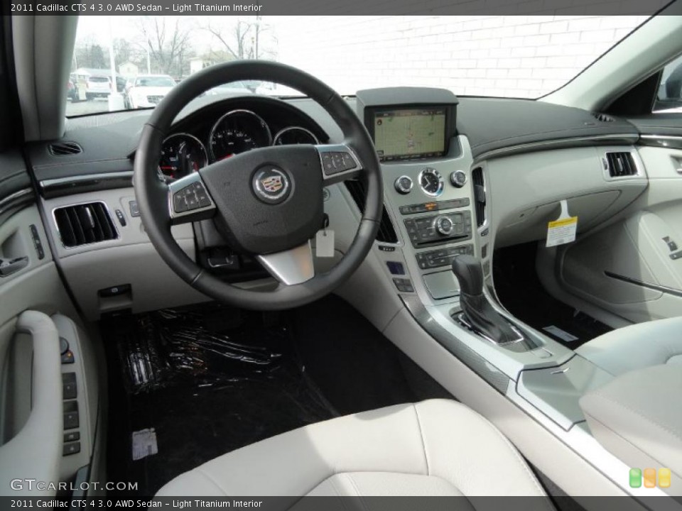 Light Titanium Interior Prime Interior for the 2011 Cadillac CTS 4 3.0 AWD Sedan #46472163