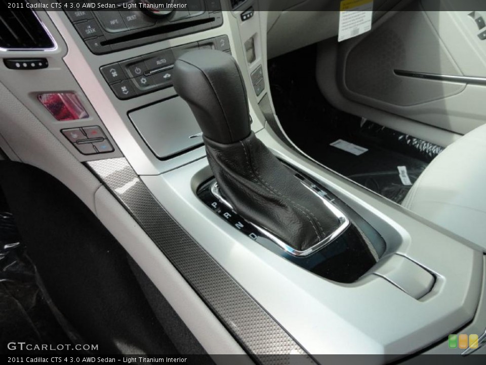 Light Titanium Interior Transmission for the 2011 Cadillac CTS 4 3.0 AWD Sedan #46472283