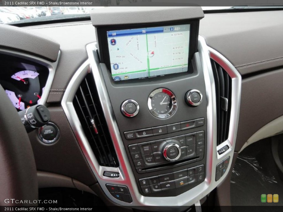 Shale/Brownstone Interior Navigation for the 2011 Cadillac SRX FWD #46472613