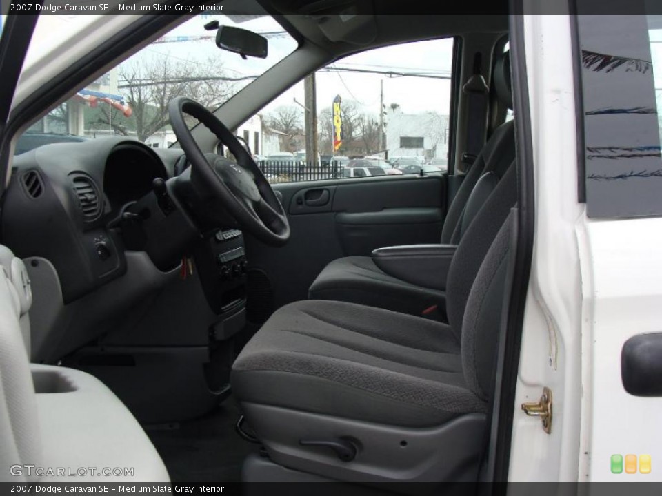 Medium Slate Gray Interior Photo for the 2007 Dodge Caravan SE #46473156