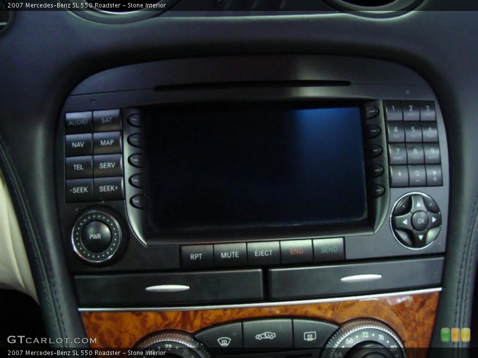 Stone Interior Controls for the 2007 Mercedes-Benz SL 550 Roadster #46473639