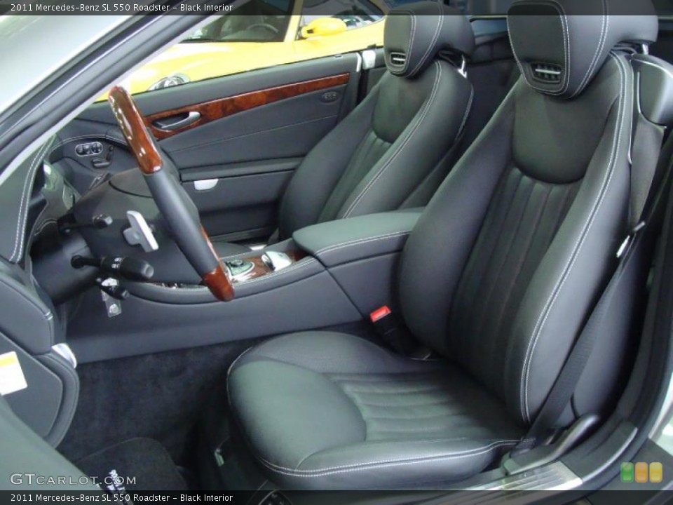 Black Interior Photo for the 2011 Mercedes-Benz SL 550 Roadster #46473822