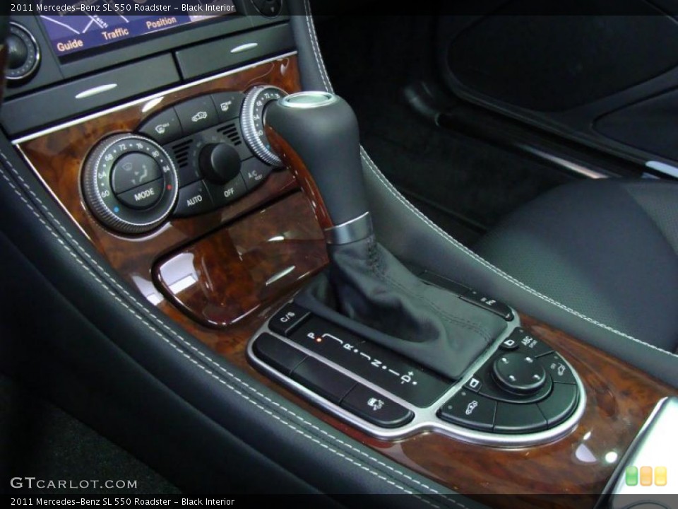 Black Interior Transmission for the 2011 Mercedes-Benz SL 550 Roadster #46473906