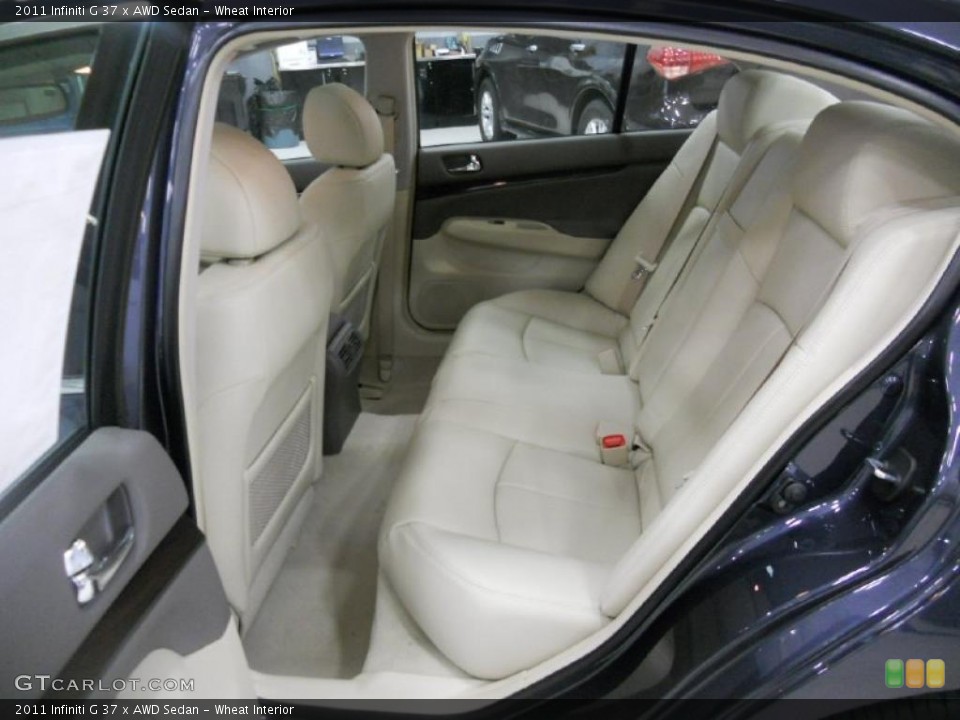 Wheat Interior Photo for the 2011 Infiniti G 37 x AWD Sedan #46473942