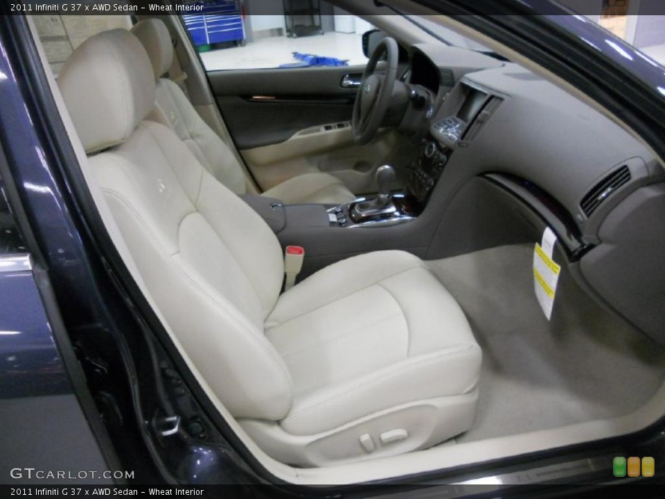 Wheat Interior Photo for the 2011 Infiniti G 37 x AWD Sedan #46473957
