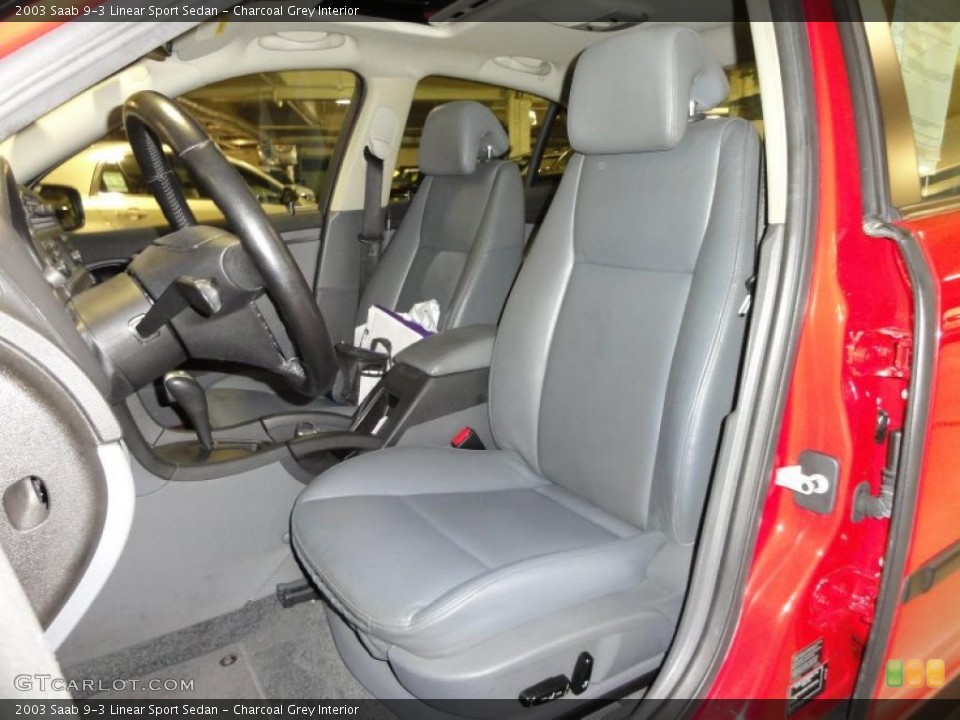 Charcoal Grey Interior Photo for the 2003 Saab 9-3 Linear Sport Sedan #46474968
