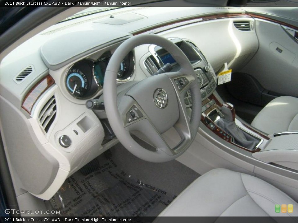 Dark Titanium/Light Titanium Interior Prime Interior for the 2011 Buick LaCrosse CXL AWD #46475007