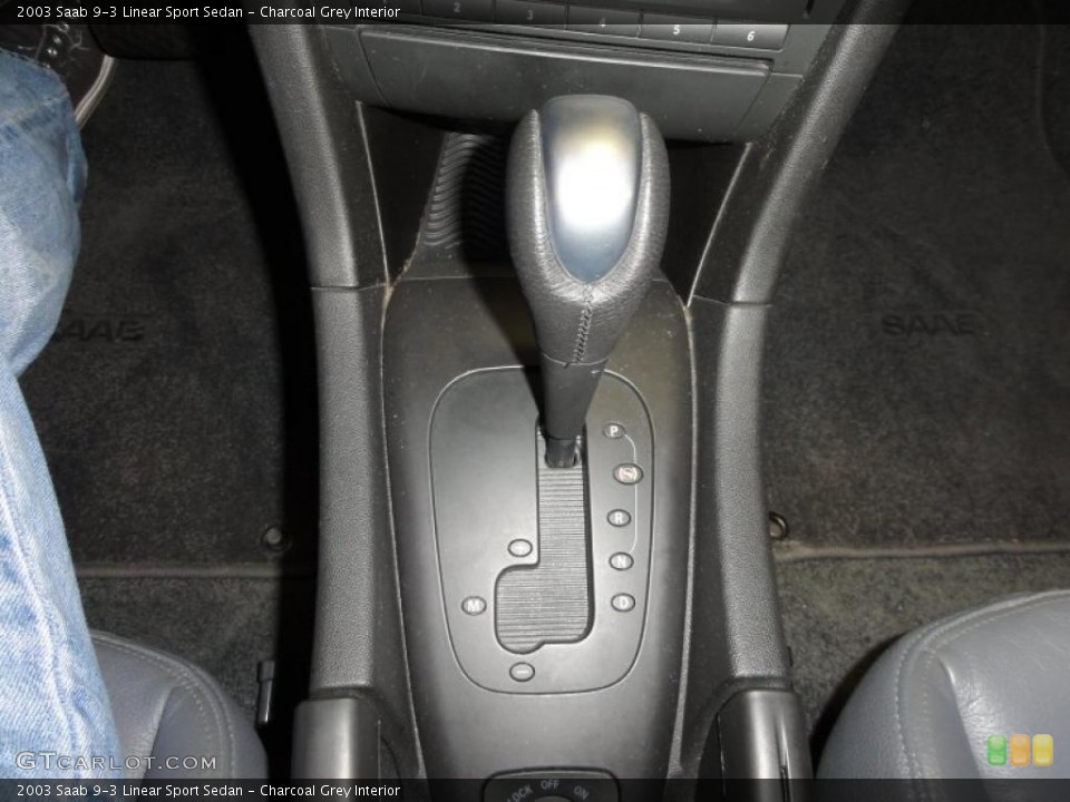 Charcoal Grey Interior Transmission for the 2003 Saab 9-3 Linear Sport Sedan #46475223