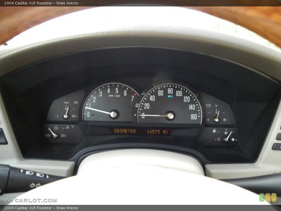 Shale Interior Gauges for the 2004 Cadillac XLR Roadster #46475934