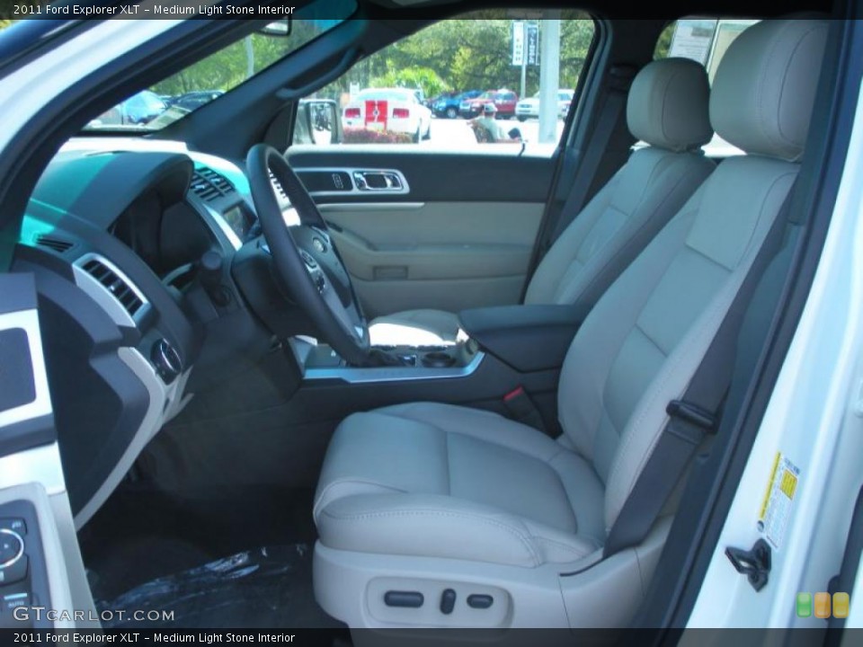 Medium Light Stone Interior Photo for the 2011 Ford Explorer XLT #46476192