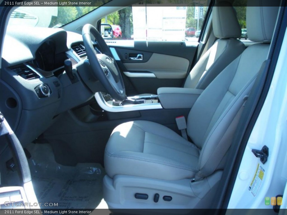 Medium Light Stone Interior Photo for the 2011 Ford Edge SEL #46476375