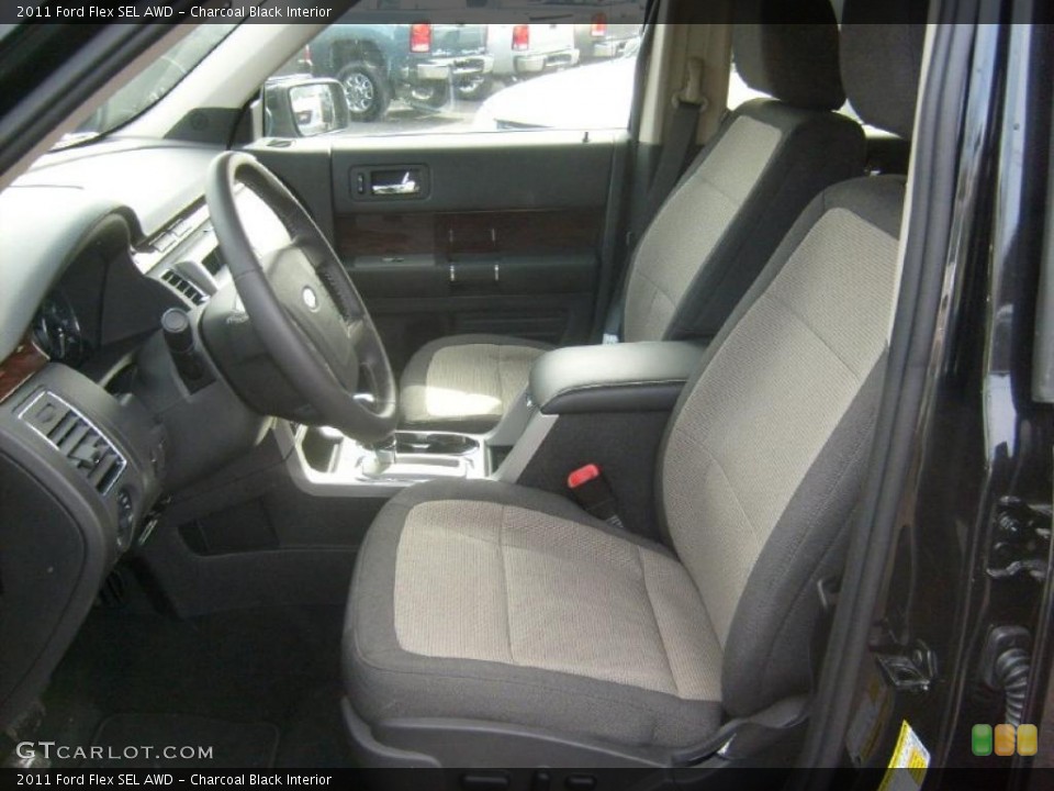 Charcoal Black Interior Photo for the 2011 Ford Flex SEL AWD #46476522