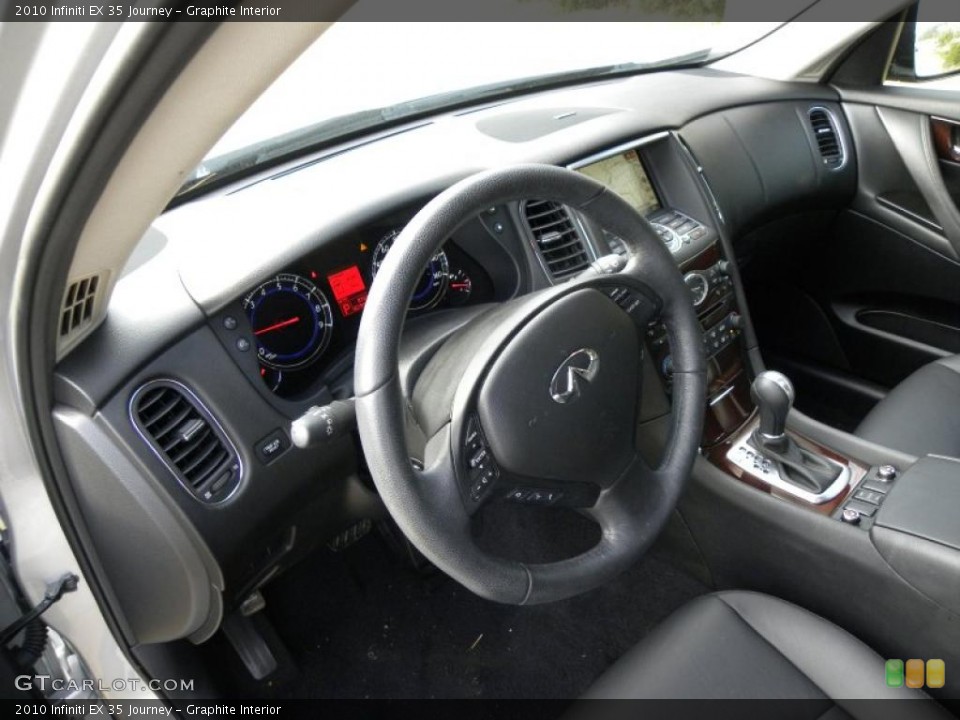 Graphite Interior Prime Interior for the 2010 Infiniti EX 35 Journey #46476738