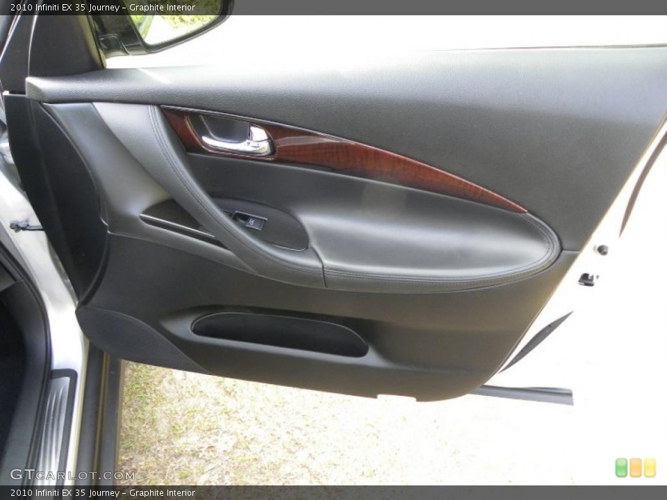 Graphite Interior Door Panel for the 2010 Infiniti EX 35 Journey #46476837