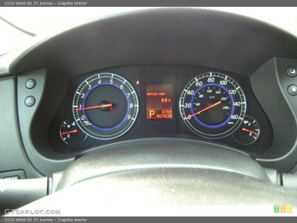 Graphite Interior Gauges for the 2010 Infiniti EX 35 Journey #46477044