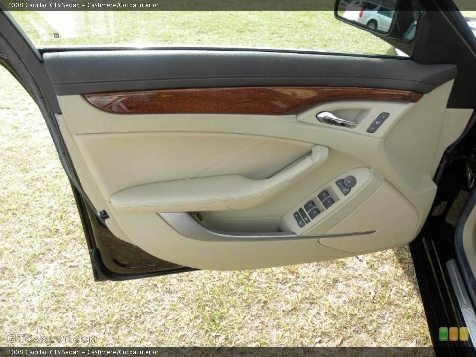 Cashmere/Cocoa Interior Door Panel for the 2008 Cadillac CTS Sedan #46477521