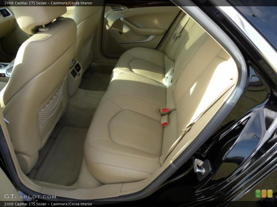 Cashmere/Cocoa Interior Photo for the 2008 Cadillac CTS Sedan #46477539