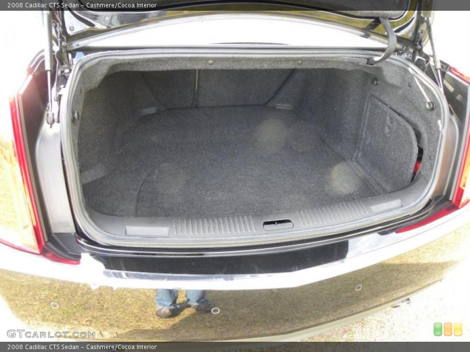 Cashmere/Cocoa Interior Trunk for the 2008 Cadillac CTS Sedan #46477665
