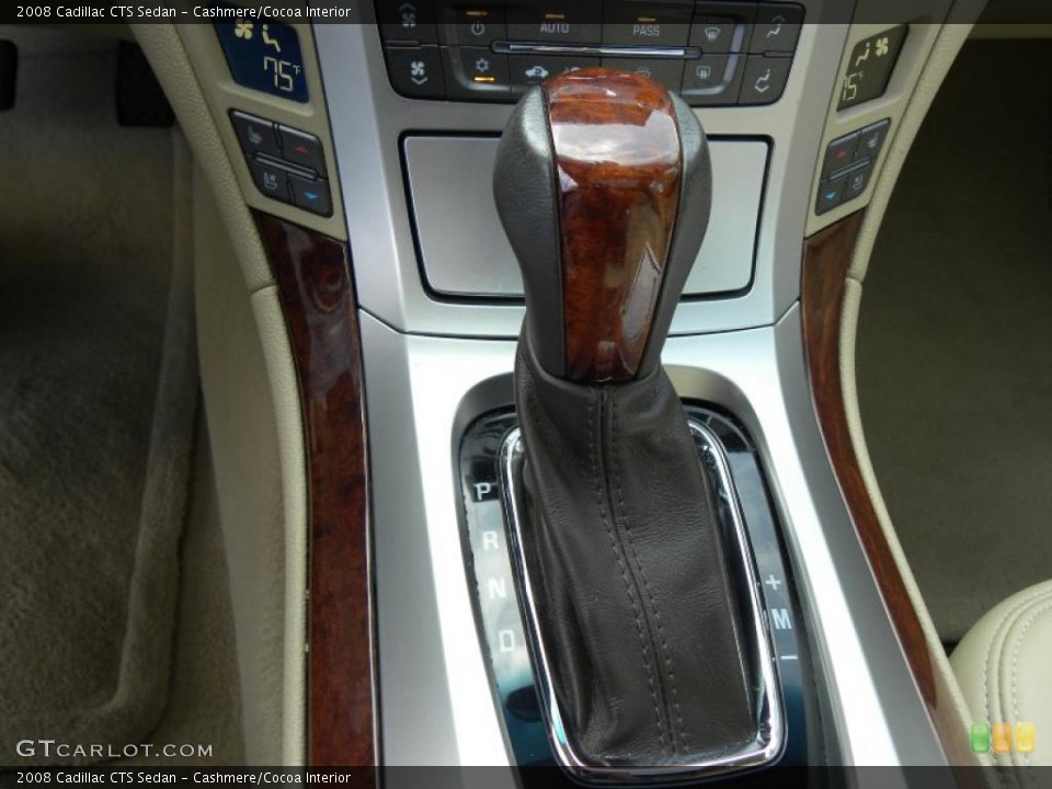 Cashmere/Cocoa Interior Transmission for the 2008 Cadillac CTS Sedan #46477761