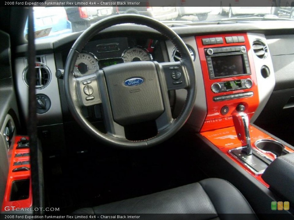 Charcoal Black Interior Dashboard for the 2008 Ford Expedition Funkmaster Flex Limited 4x4 #46478409