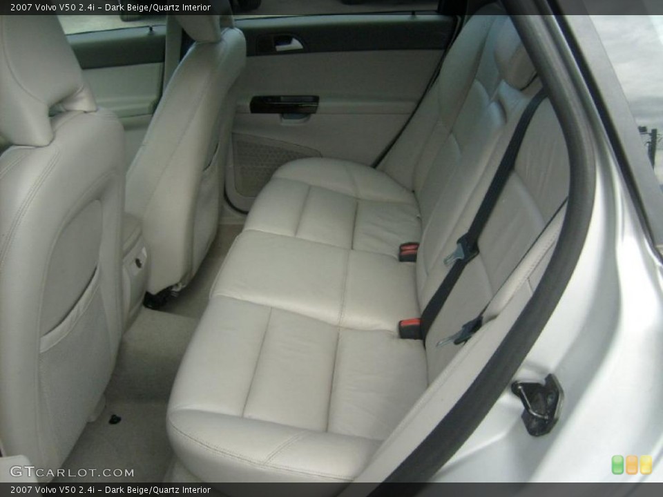 Dark Beige/Quartz Interior Photo for the 2007 Volvo V50 2.4i #46478733