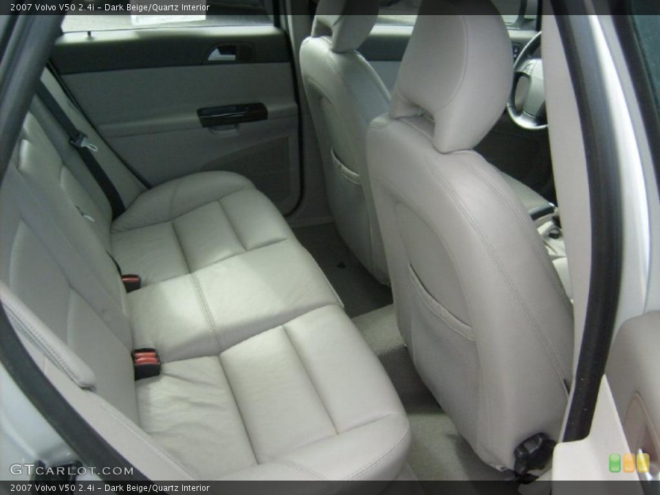 Dark Beige/Quartz Interior Photo for the 2007 Volvo V50 2.4i #46478826