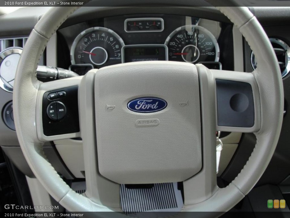 Stone Interior Steering Wheel for the 2010 Ford Expedition EL XLT #46479153