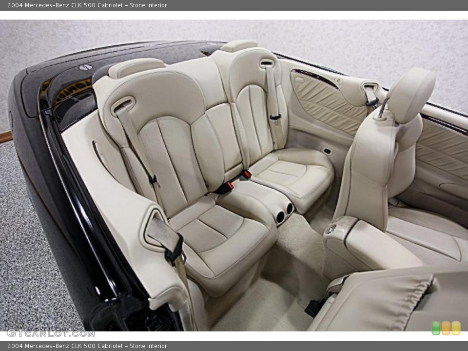 Stone Interior Photo for the 2004 Mercedes-Benz CLK 500 Cabriolet #46479417