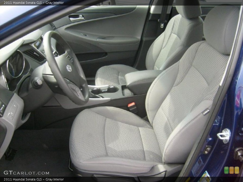 Gray Interior Photo for the 2011 Hyundai Sonata GLS #46479885