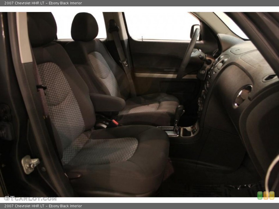 Ebony Black Interior Photo for the 2007 Chevrolet HHR LT #46480107